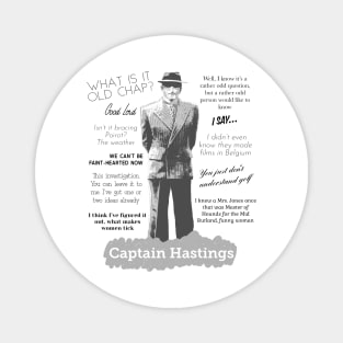 Captain Hastings Magnet